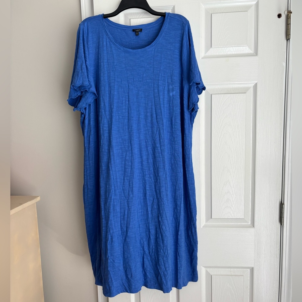 Talbots Blue Midi Dress